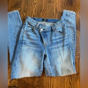 7 for all man kind criss cross waistband size 24